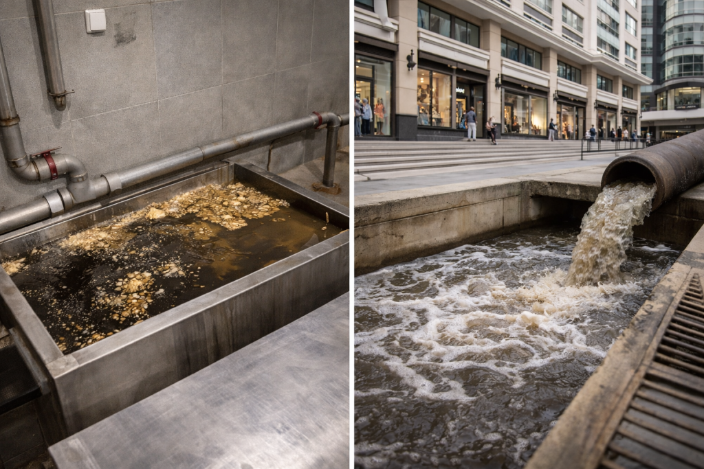 Commercial wastewater