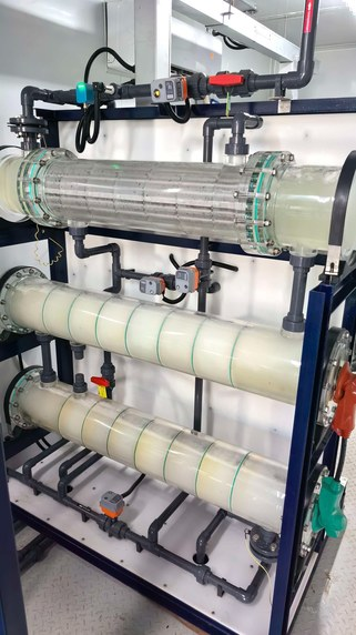 Electrolytic cell after inspection, cleaning and maintenance