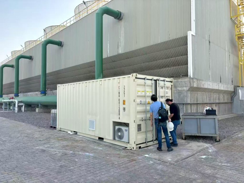 On-site Commissioning of a Sodium Hypochlorite Generator 01