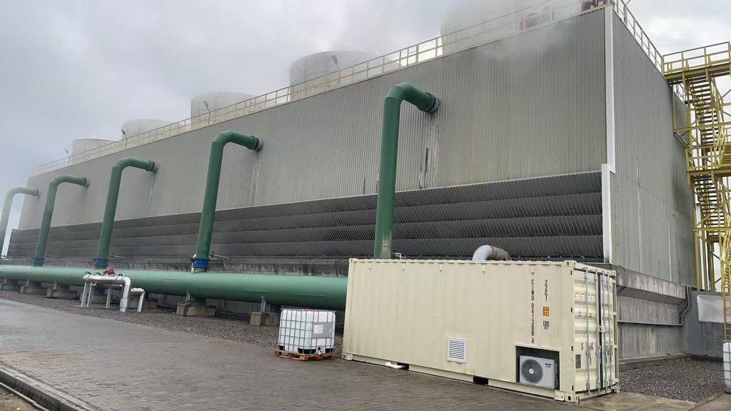 Photos of the sodium hypochlorite system project site in Uzbekistan 01