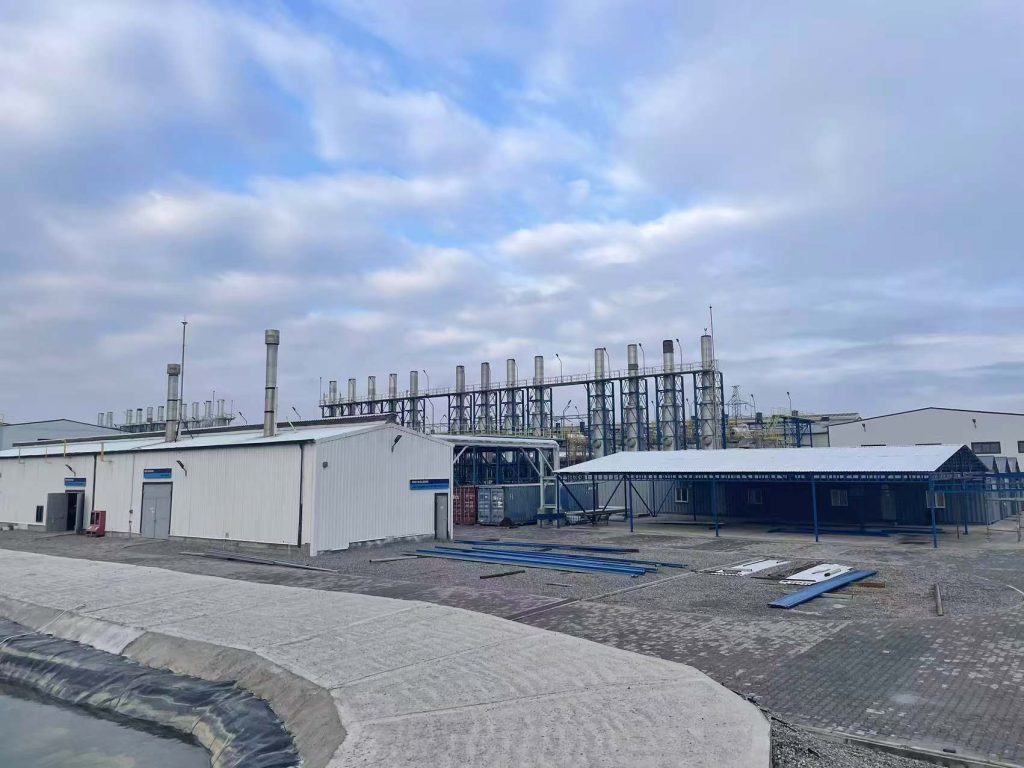 Photos of the sodium hypochlorite system project site in Uzbekistan 04