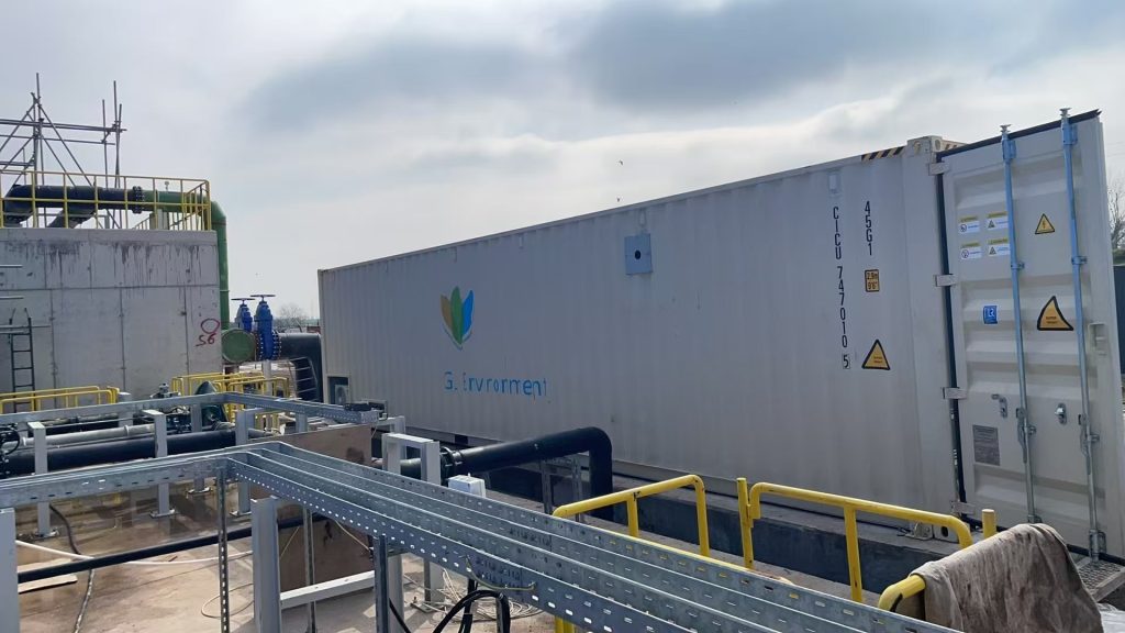 Photos of the sodium hypochlorite system project site in Uzbekistan 05