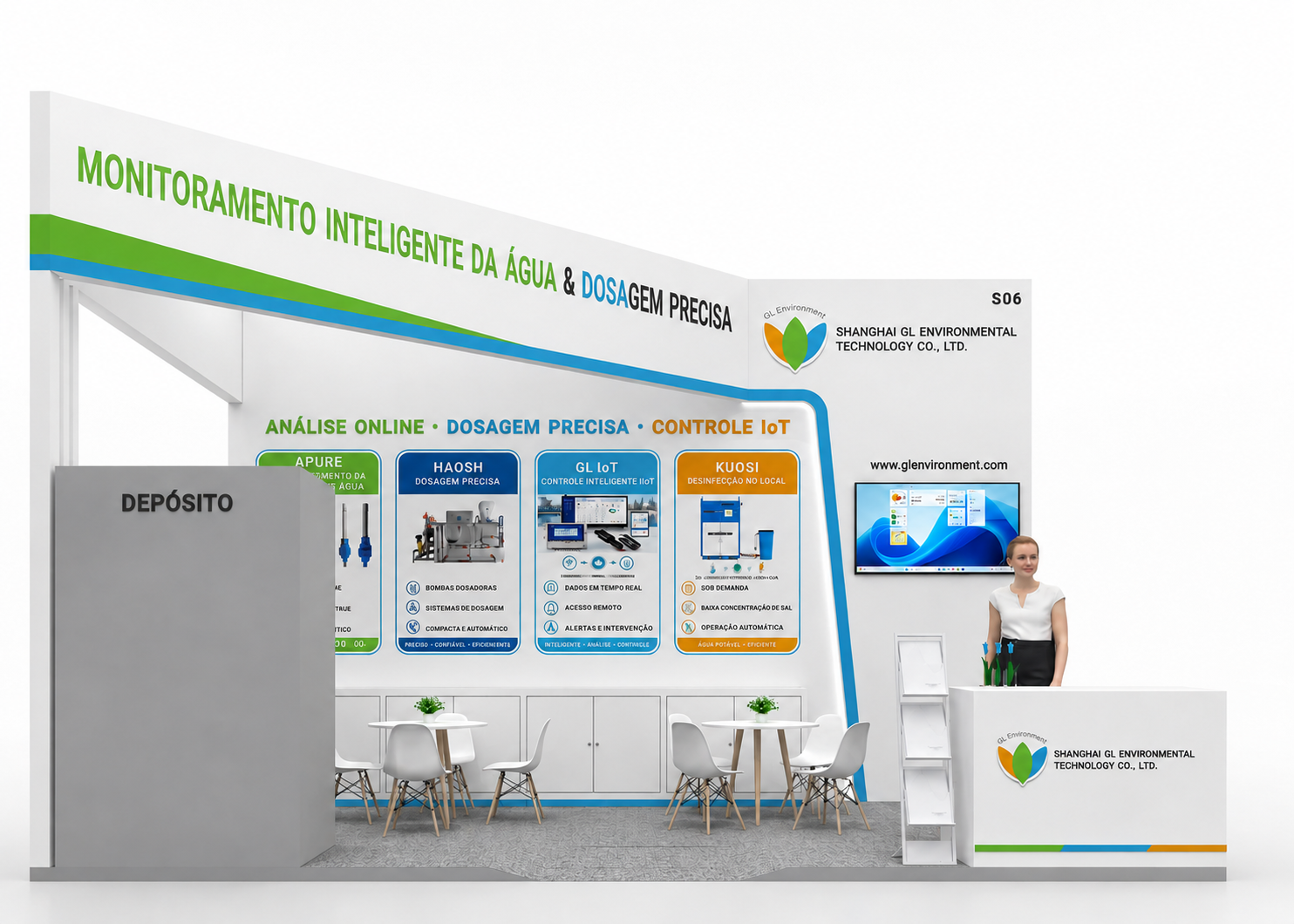 GL Environmental FENASAN 2026 Exhibition Booth